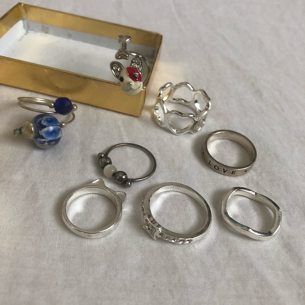 Bundle of 6 Rings